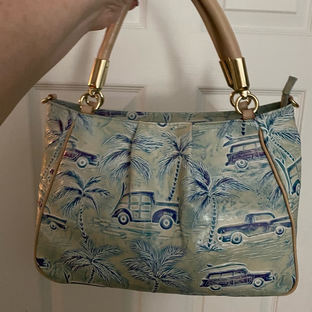 Brahmin Copa Cabana Satchel EUC
